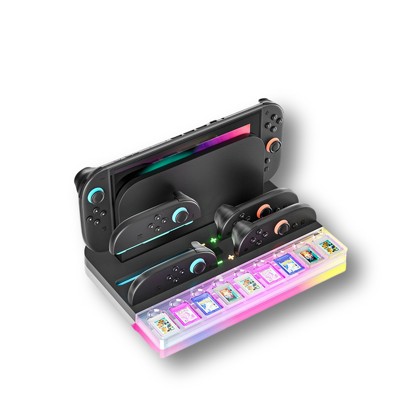 Station de Chargement & Rangement pour Joy-Con v2 & Nintendo Switch 2