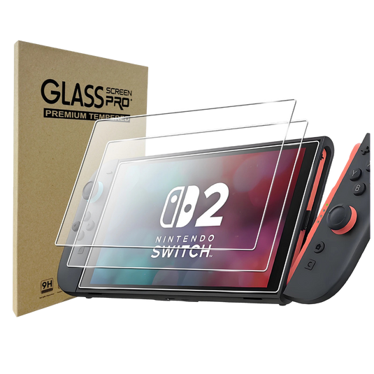 Protection Écran en Verre Trempé 9H pour Nintendo Switch 2