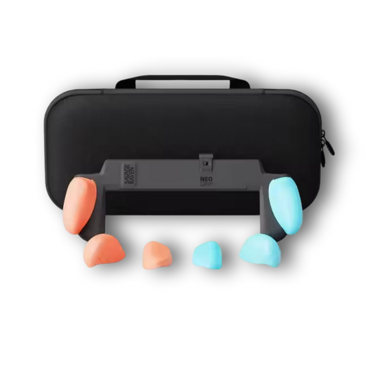 Savage Raven – Coque Ergonomique Modulable NeoGrip et Étui de Transport L pour Nintendo Switch 2 (Offre Groupée)